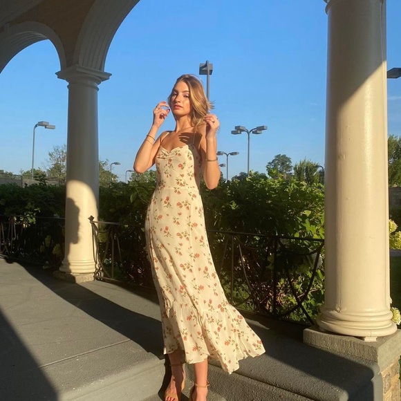 Reformation Nikita Dress in Noemi - Picture 1 of 8